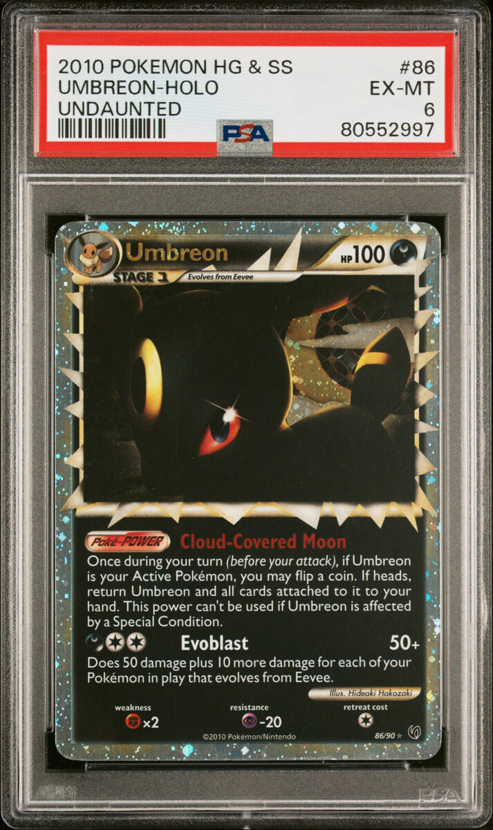 2010 HS Undaunted Umbreon Prime